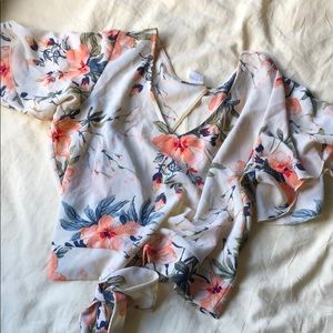 Floral summer top